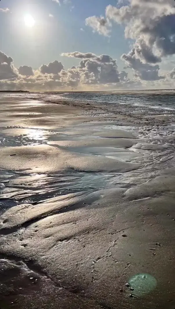 Kanały pływowe na watach pod światło
